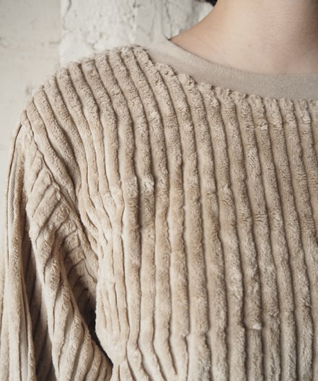 Pullover Corduroy Tops BE