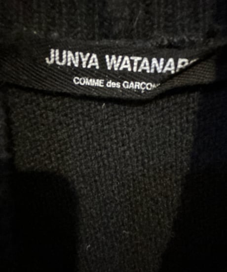 JUNYA WATANABE Patch Work Knit Vest BK