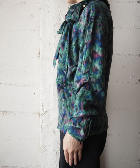emanuel ungaro Feather Pattern Design Shirt GN