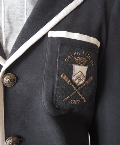POLO Ralph Lauren Piping Emblem Jacket BK