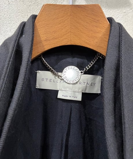 STELLA McCartney Two Tone Wool Jacket BK DGR