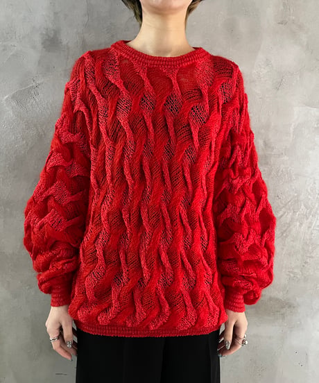 Twist Design Angola Long Knit RE