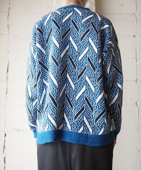 Herringbone Pattern Sweater BL