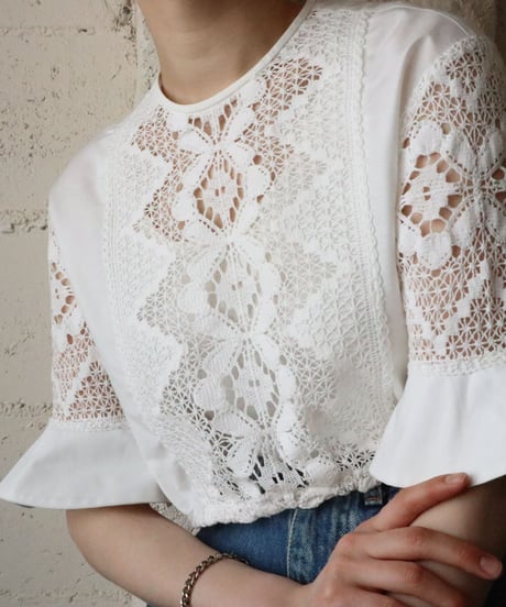 1960's Tyrolean Short Blouse WH