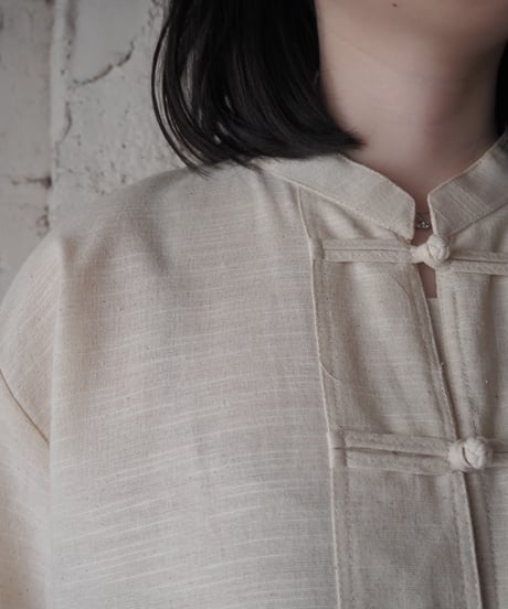 Painting Cotton China Shirt IV