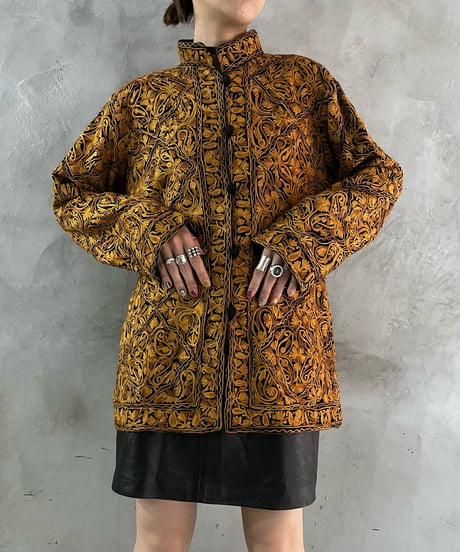 Embroidery Design Mao Collar Jacket ORBR