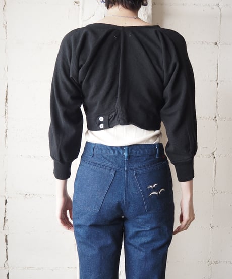 ORFEO MIX 1950's French Army Underpants Cardigan BK