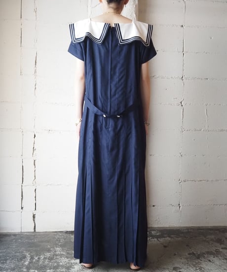 1980's Sailor Collar Dress