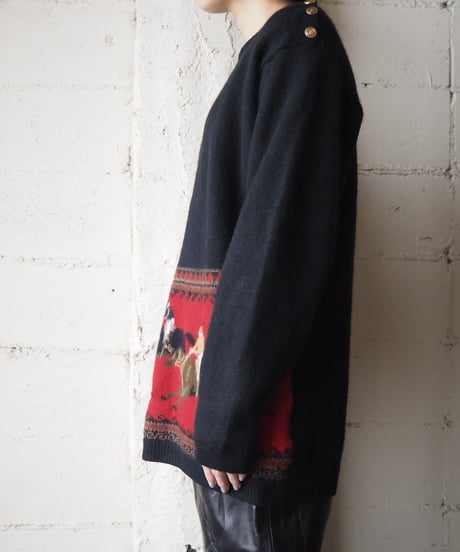 Horse Pattern Knit BKRE