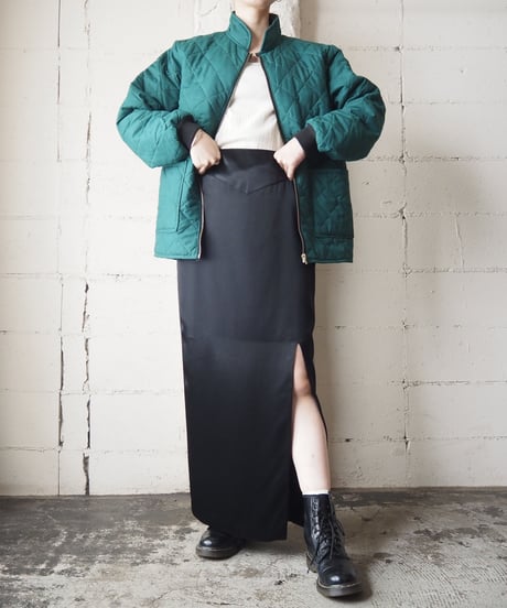 Zipup Quilting Jacket GN