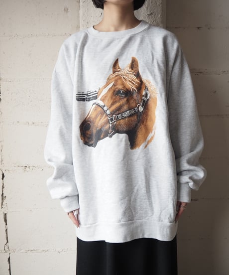 Horse Print Sweat GR
