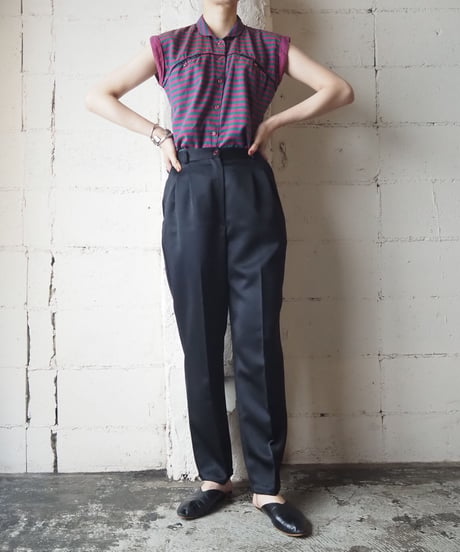 1980's N/S Border Blouse REGL