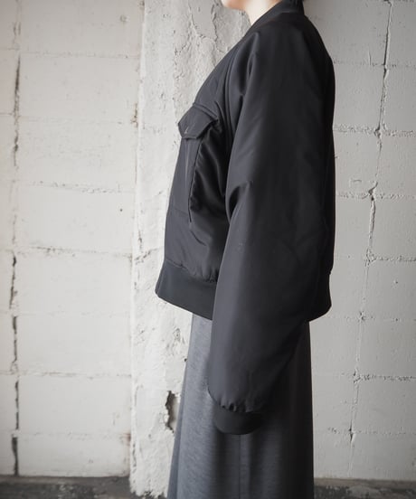 Big Pocket Padded Jacket BK