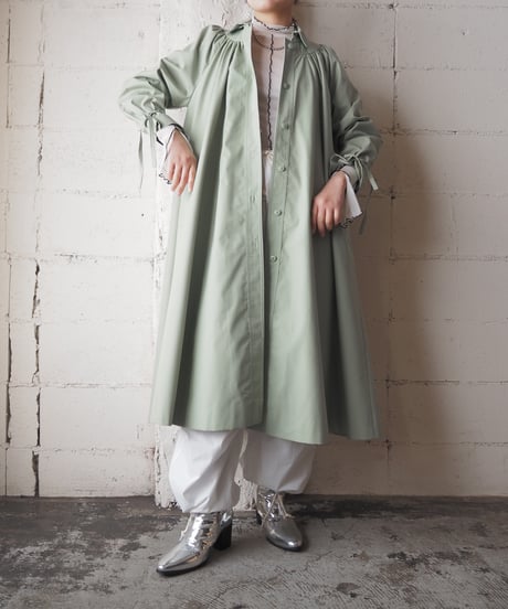 Gather A Line Long Coat LGN