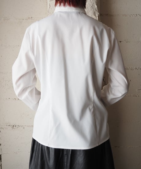 Gather Design Fly Front Shirt WH