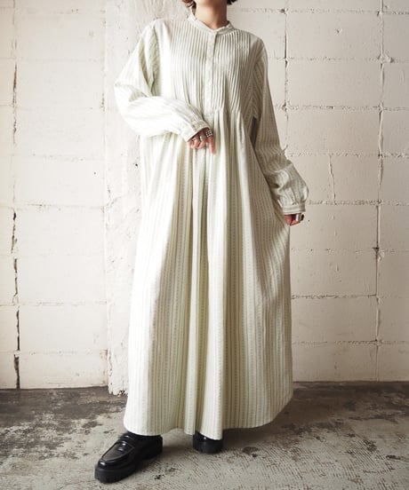 L.L.Bean Pleated Bosom Shirt Dress IV