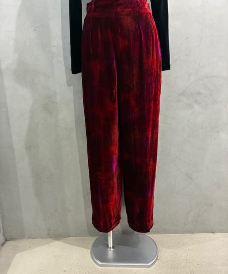 YVES SAINT LAUREN Vintage Velvet Pants RE