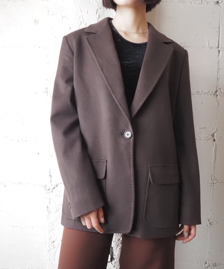 MaxMara Wool Tailored Jacket DBR
