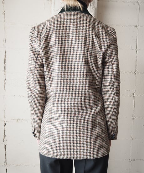Check Tailored Jacket GNBE