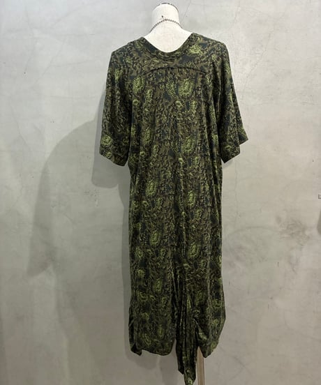 ZUCCa Botanical Pattern Handkerchief Hem Dress KAGN