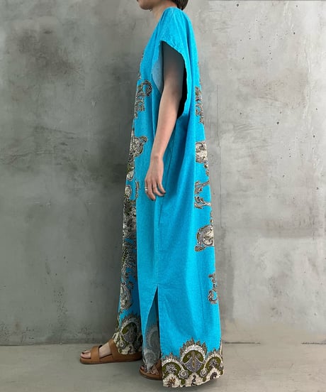 Ethnic Design Short Sleeve Dress LTBL