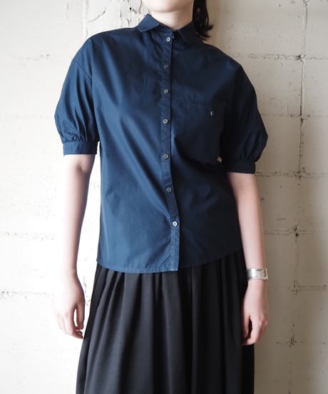 KENZO Removable Collar Puff Sleeve Blouse NV
