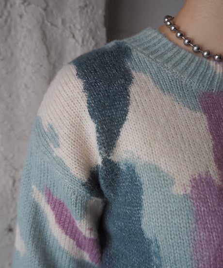 Painted Pattern Sweater LBLPUR