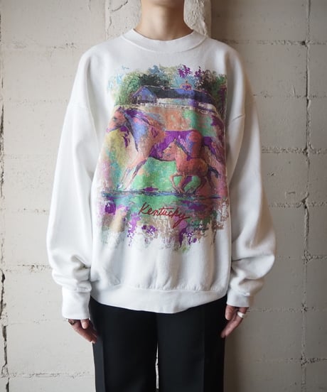 Horse Painting Sweat WH