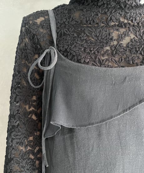 Ribbon Design Camisole Dress GR