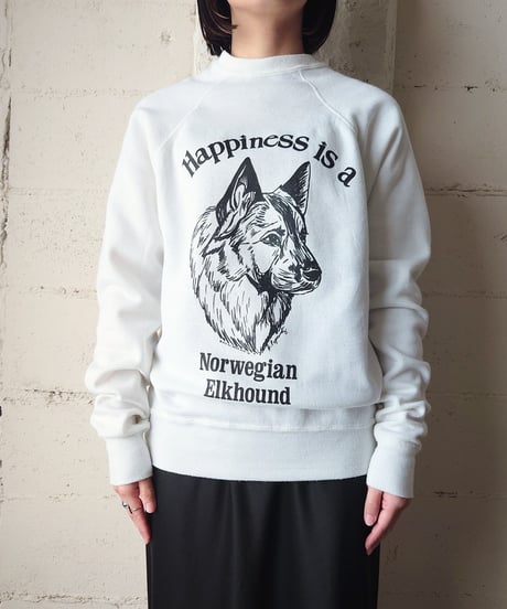 Norwegian Elkhound Print Sweat WH