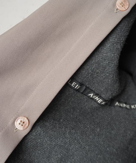 ANNE KLEIN Detachable Liner Balmacaan Coat KA