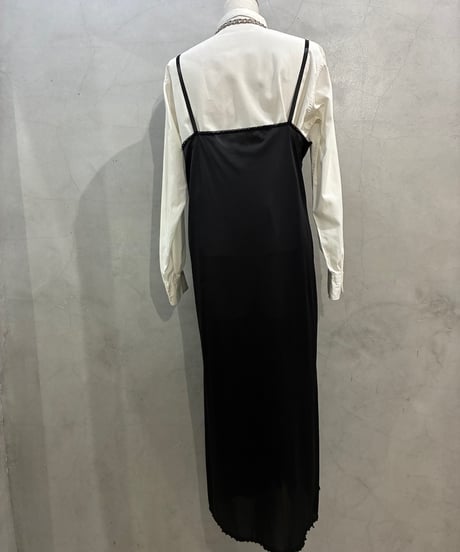 Lace Trim Camisole Dress BK