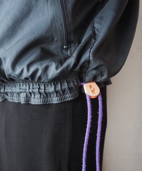 〜1990's NIKE Tricolor Nylon Jacket BKPUROR