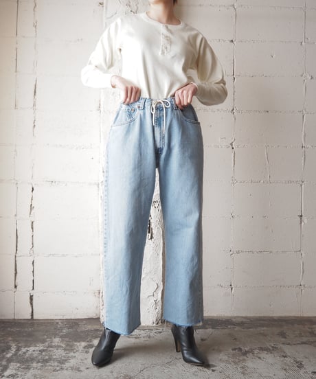 Remake Levi's Drawstring Denim Pants LBL