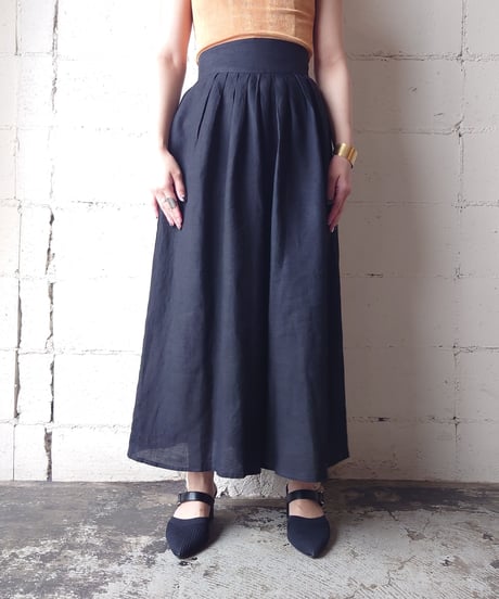 Brooks Brothers Linen Gaucho Pants BK