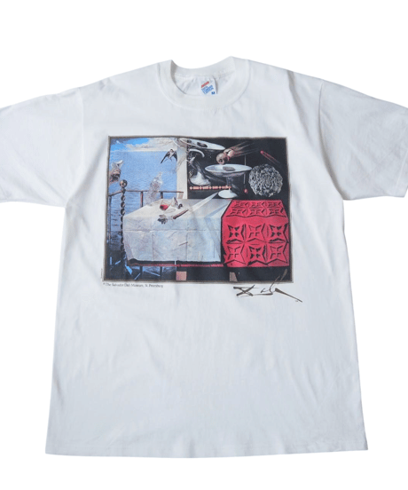 1990's Dead Stock USA Salvador Dali Tee 素早く動いている静物