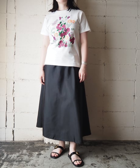 Reno Birds & Flower Tee WH