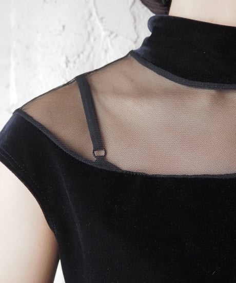 Velour × Sheer Cutsewn BK