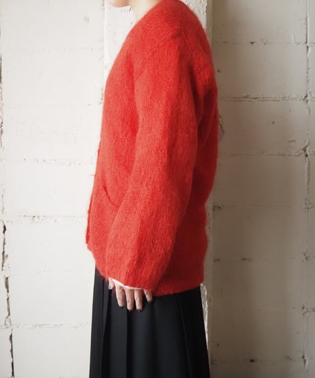 Mohair Knit Cardigan RE