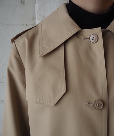 Long Soutien Collar Coat BE