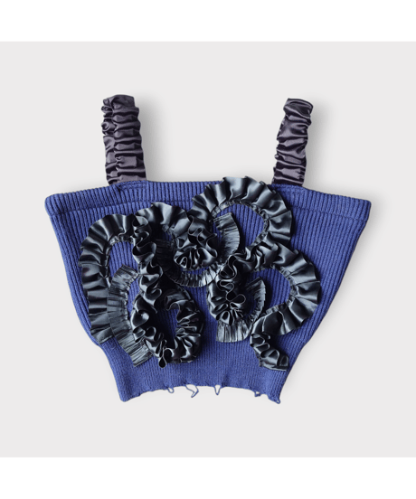 Remake Command Knit Frill Bustier NV