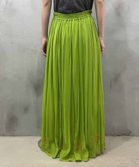Embroidery Long Skirt LGN