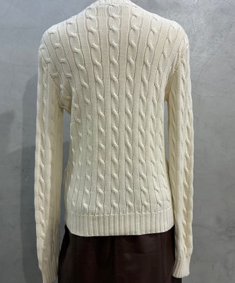 Ralph Lauren Cotton Cable Knit　IV