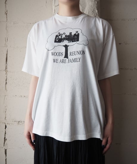 WOODSREUNION Print Tee WH