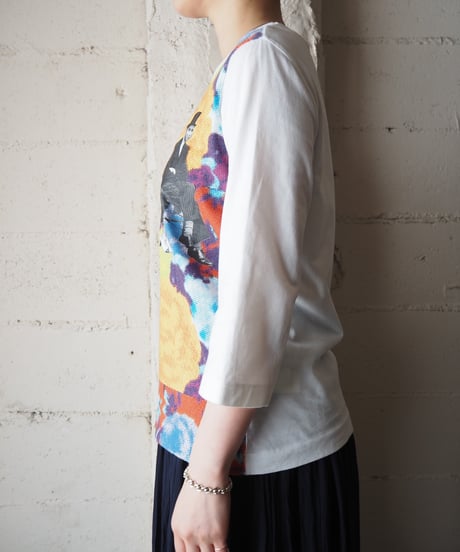 tricot COMME des GARCONS Colorful Print Tee WH