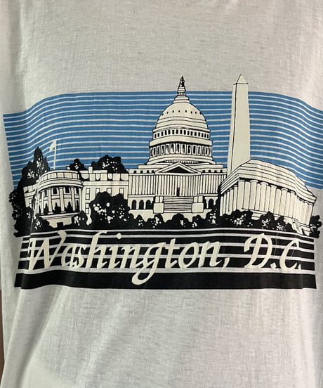 Washington DC Printed T Shirt WHBL