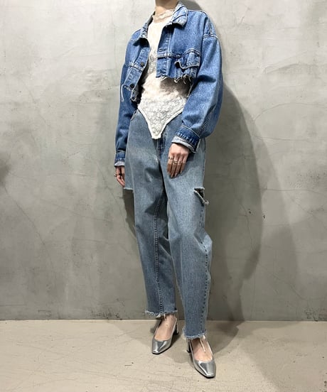 Remake Levi's Short Denim Jacket BL