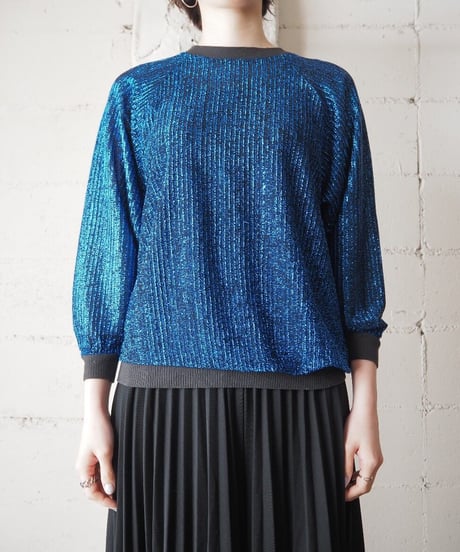 Lame Pullover Tops BL