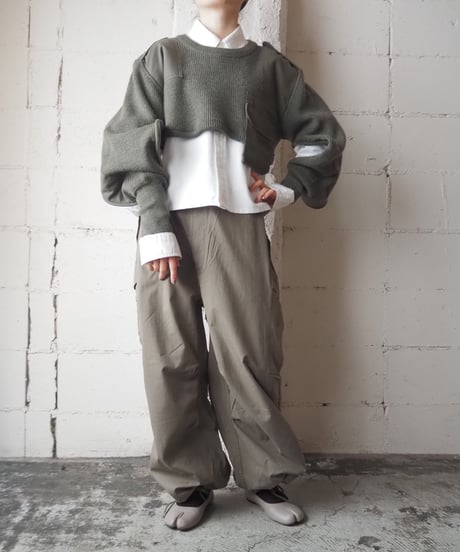 Draw String Cargo Pants KA