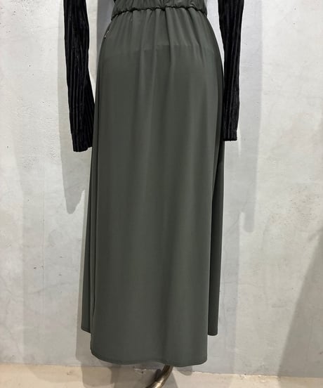Spandex Mix Easy Long Skirt KA